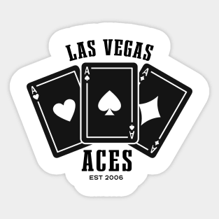 Las Vegas Aces Basketball Sticker
